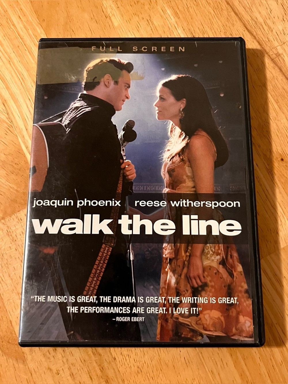 Walk the Line DVD - Black